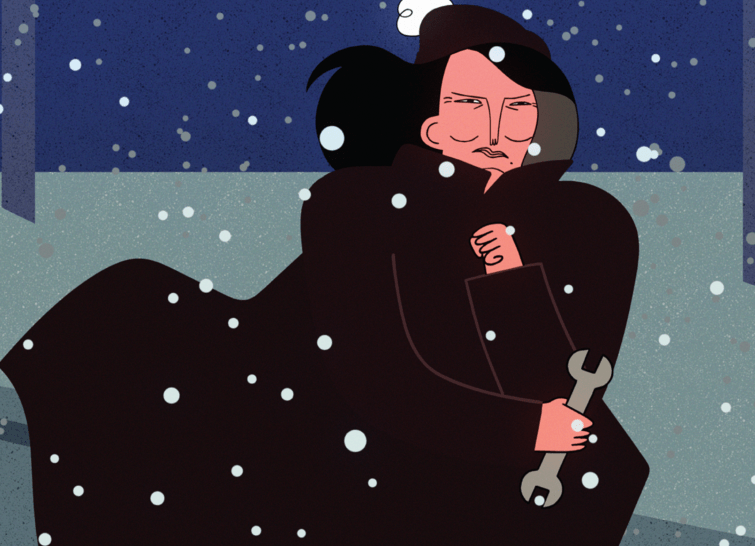 A scene from Hot Flash