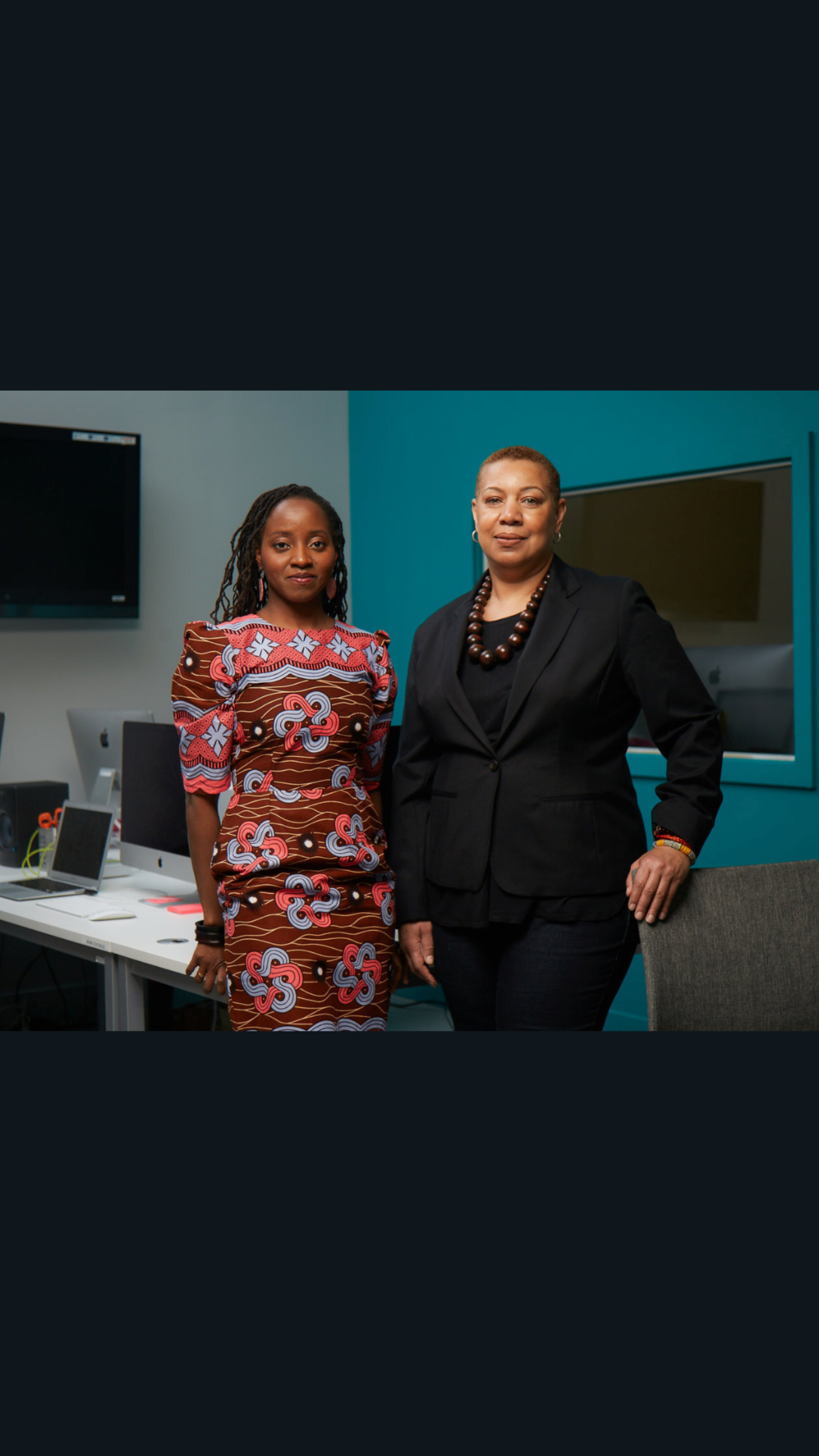 Alison Duke Raje OYA Media Co-Founders Alison Duke and Ngardy Conteh George on ...
